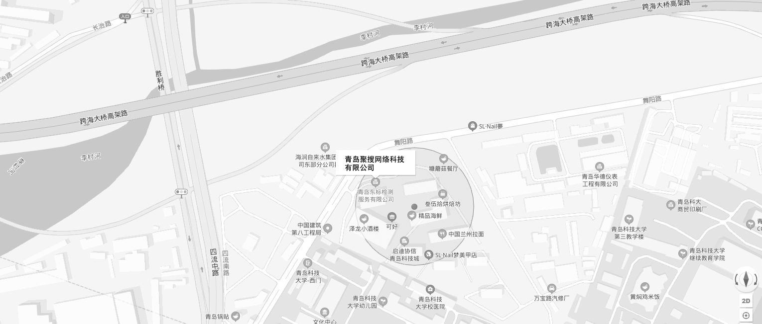 青岛聚搜网络地图指引